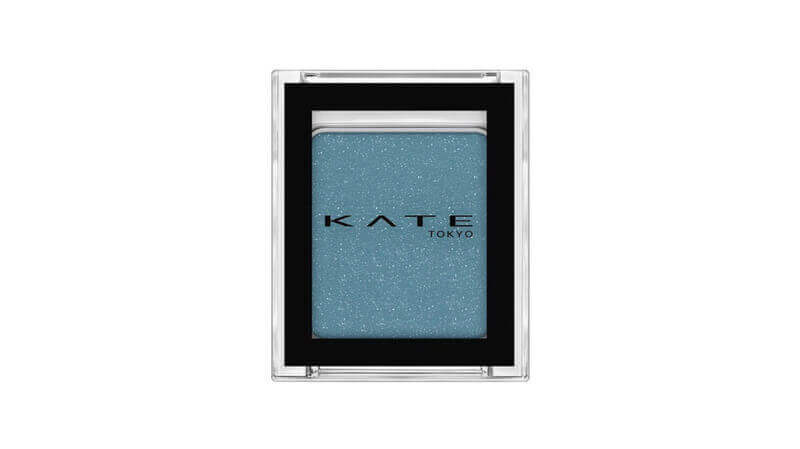ケイト（KATE）のアイシャドウ「ザアイカラー」M108ブルーハワイアン、青い空の気分、イエベ秋、オータム、パーソナルカラー、おすすめアイシャドウ、プチプラ、単色