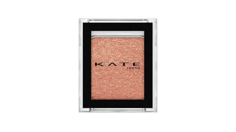 ケイト（KATE）のアイシャドウ「ザアイカラー」G309キャロットブラウン、勇気千倍、イエベ春、スプリング、パーソナルカラー、おすすめアイシャドウ、プチプラ、単色